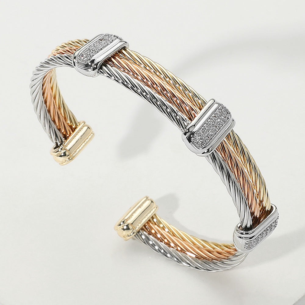 The Trinity Twist Cuff