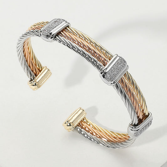 The Trinity Twist Cuff