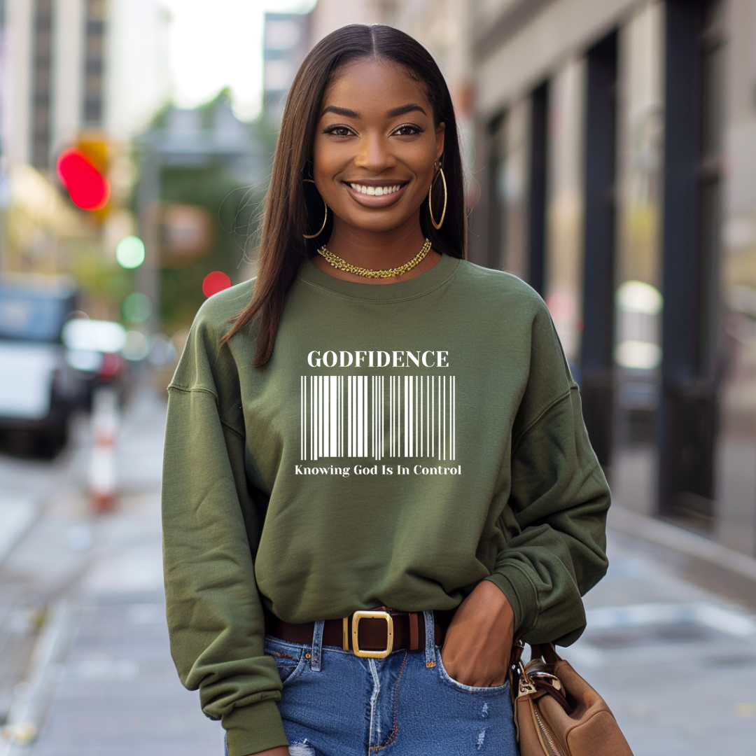 Godfidence Knowing God Is In Control Sweatshirt