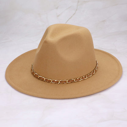 Chaney Red Bottom Fedora