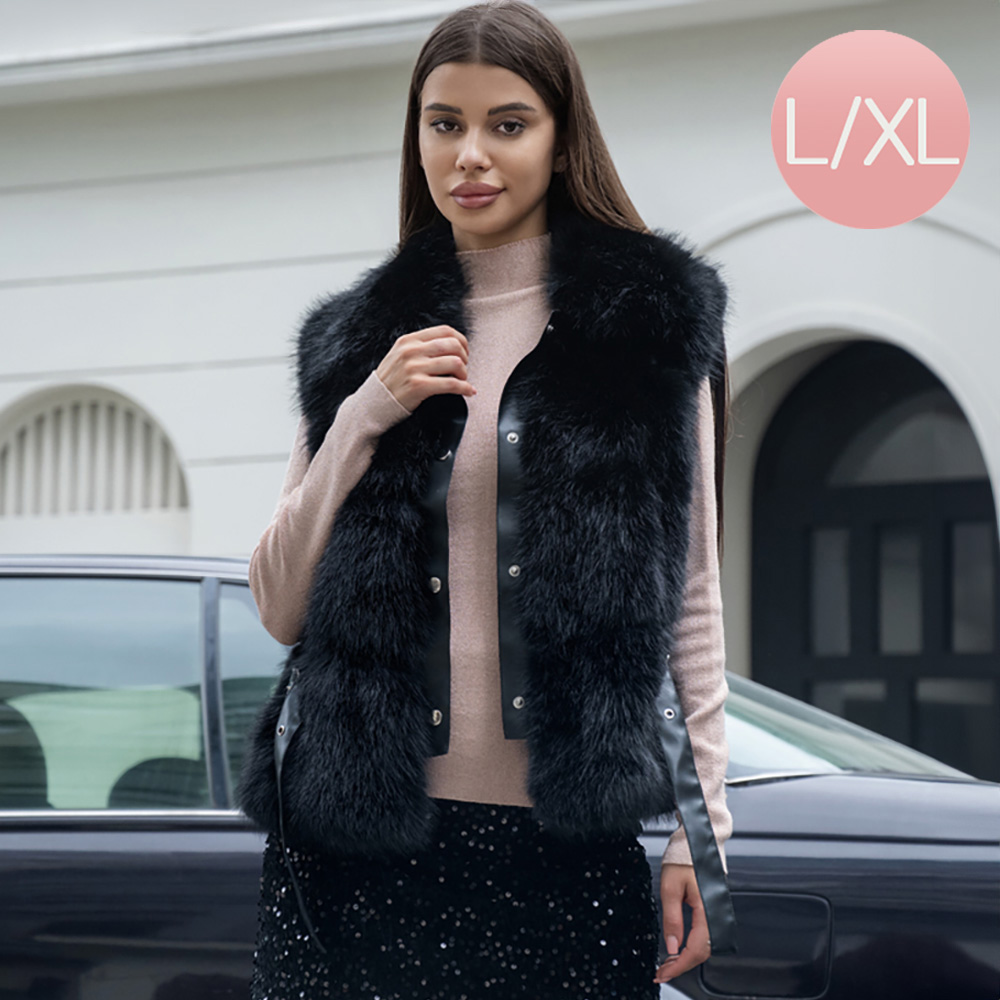 Faux Fur Vest L/XL