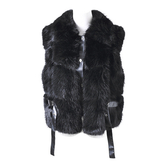 Faux Fur Vest L/XL