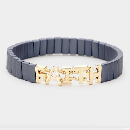 Faith Bracelet | Navy