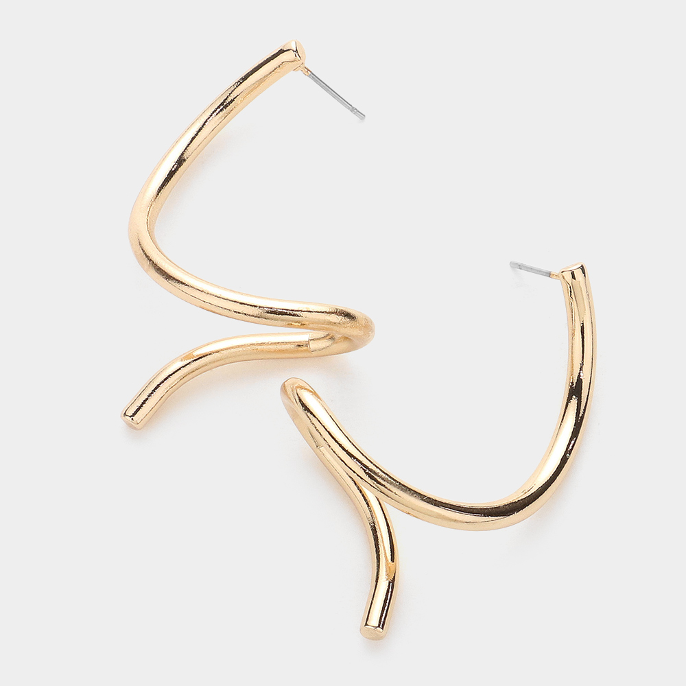 Golden Flow Hoops