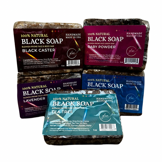 100% Natural Black Soap