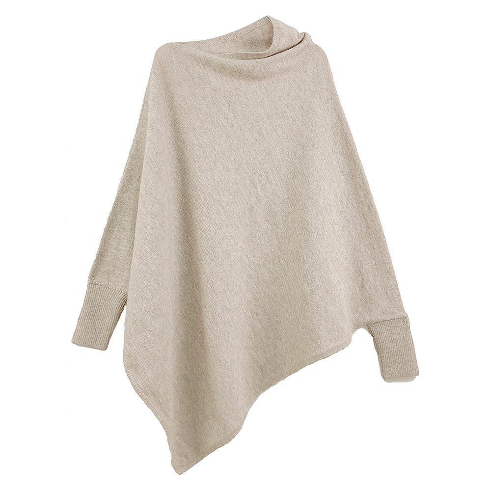 Poncho With Sleeves