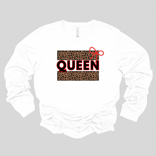 Long Sleeve-Leopard Queen