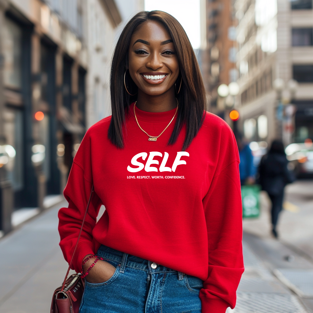 Self Love Respect Worth Confidence Sweatshirt