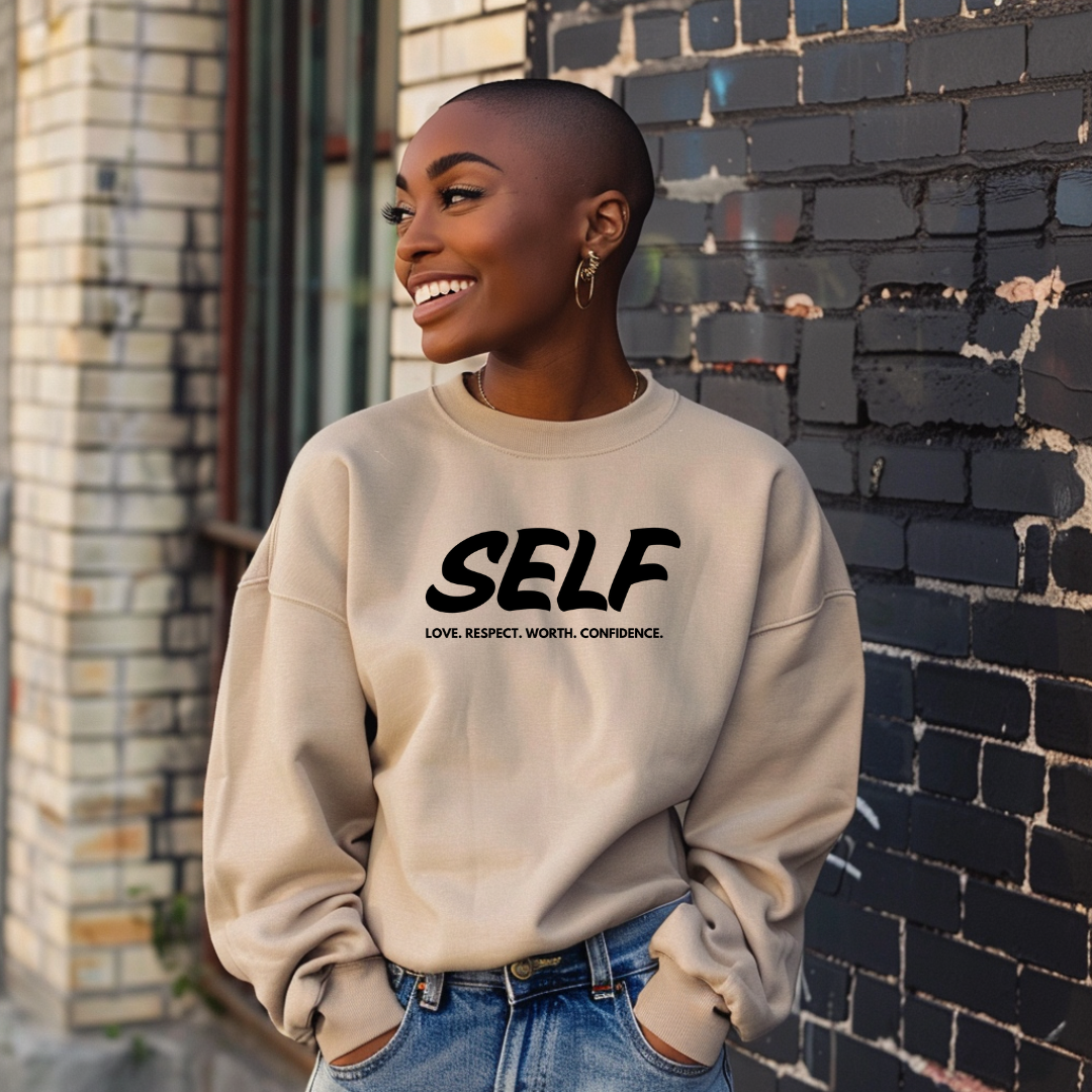 Self Love Respect Worth Confidence Sweatshirt