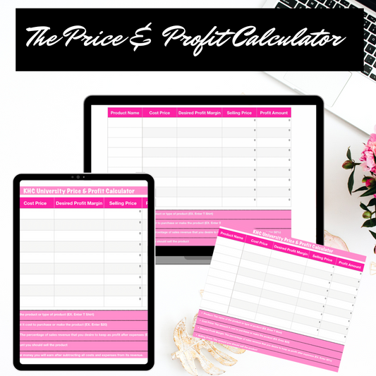 The Price & Profit Calculator (Digital Download)