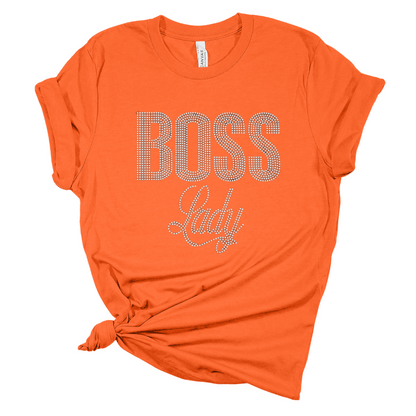 Boss Lady Rhinestone T Shirt