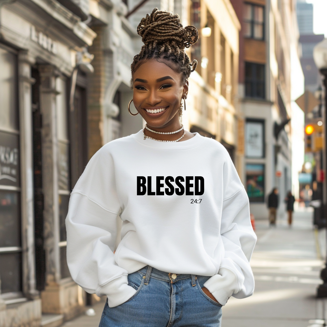 Blessed 24:7 Sweatshirt