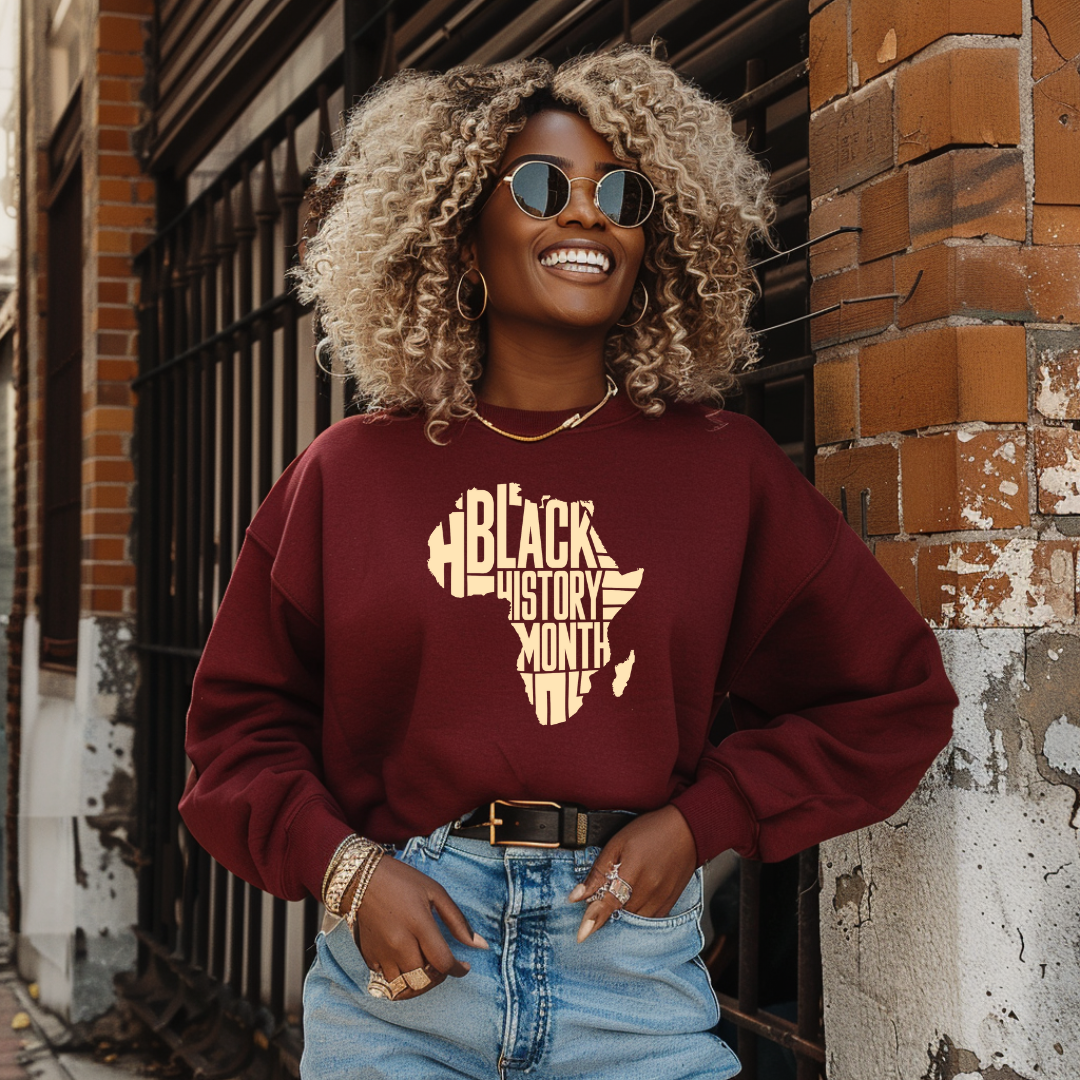 Black History Afr Sweatshirt