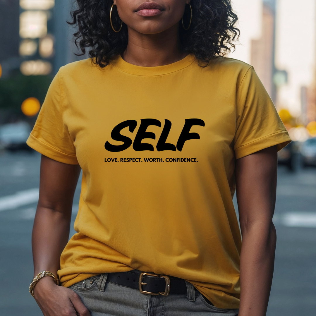 Self Love Respect Worth Confidence T Shirt