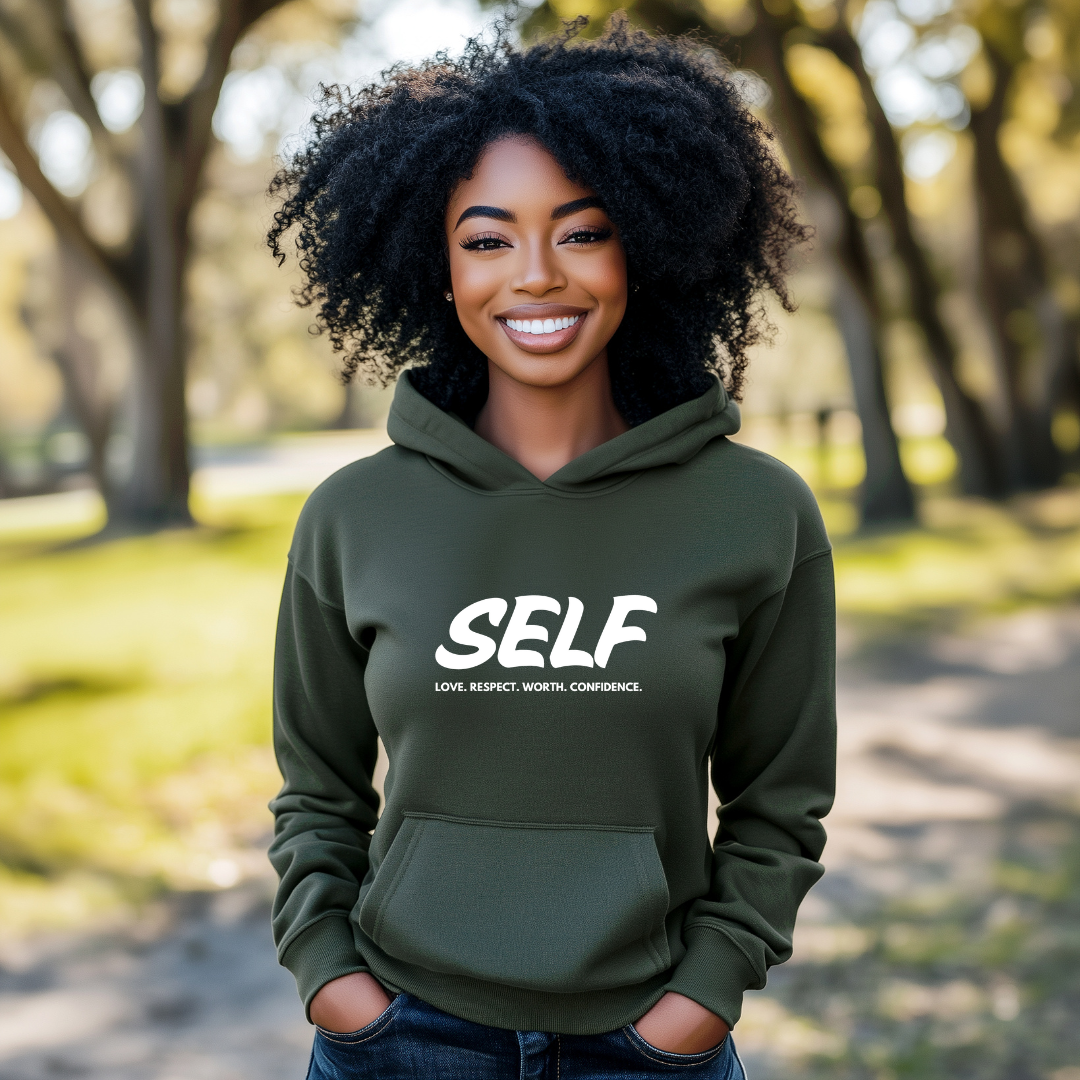 Self Love Respect Worth Confidence Hoodie