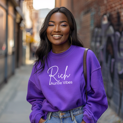 Rich Auntie Vibes Sweatshirt