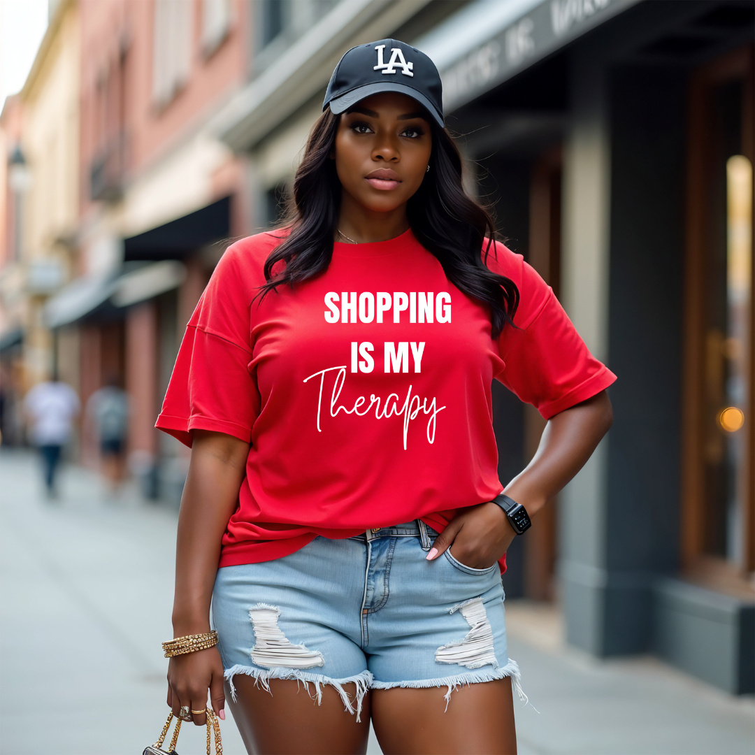 Shopping Is My Therapy T Shirt