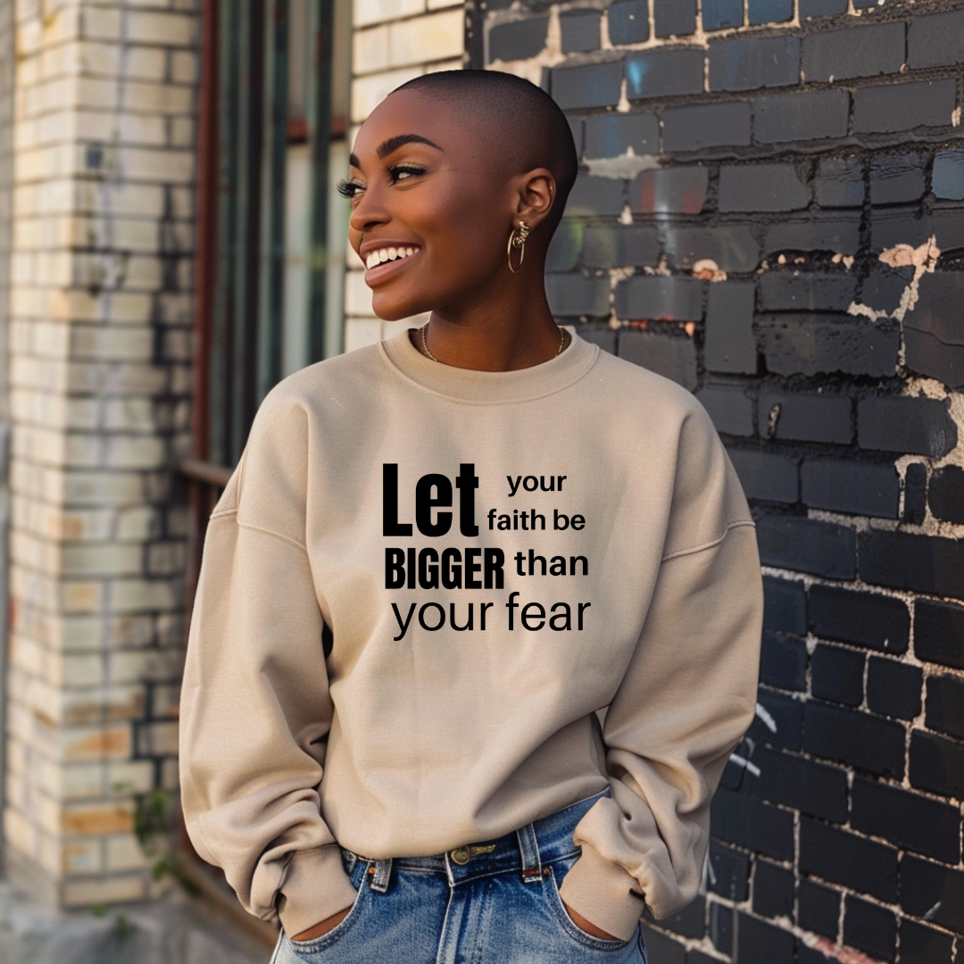 Let Your Faith Be Bigger Than Your Faith Sweatshirt