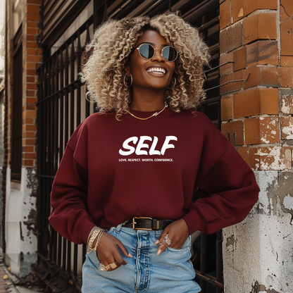 Self Love Respect Worth Confidence Sweatshirt