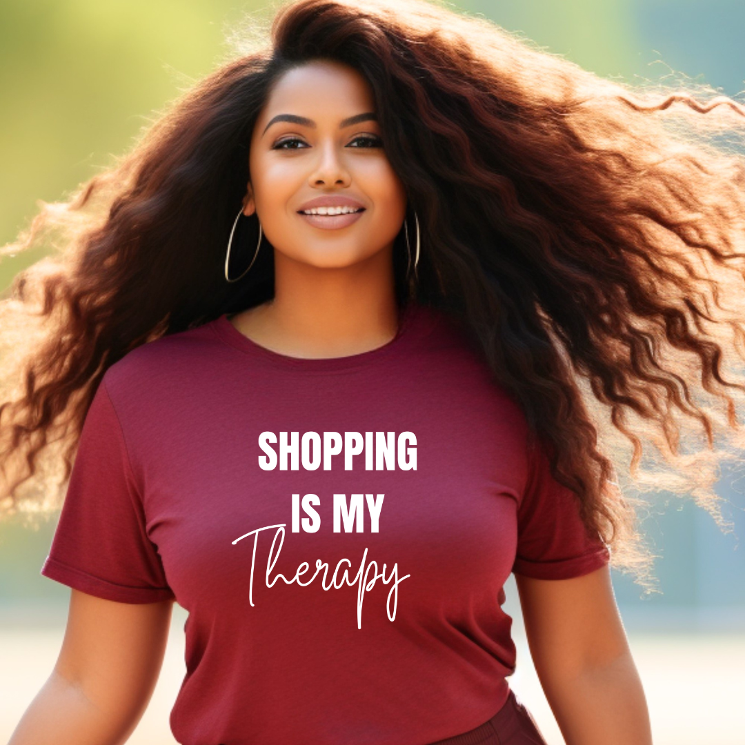 Shopping Is My Therapy T Shirt