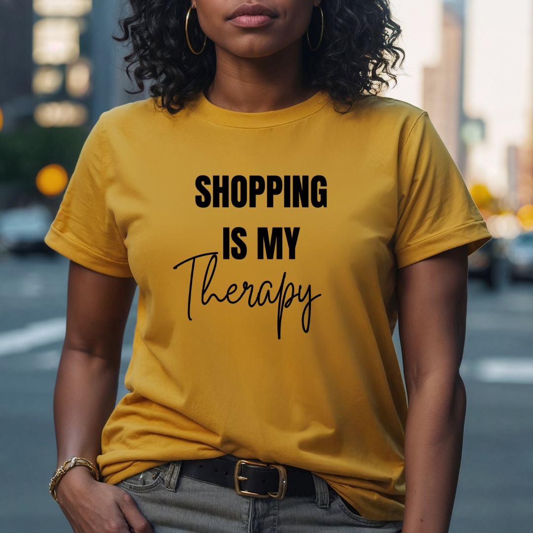 Shopping Is My Therapy T Shirt