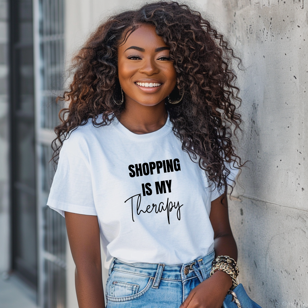 Shopping Is My Therapy T Shirt